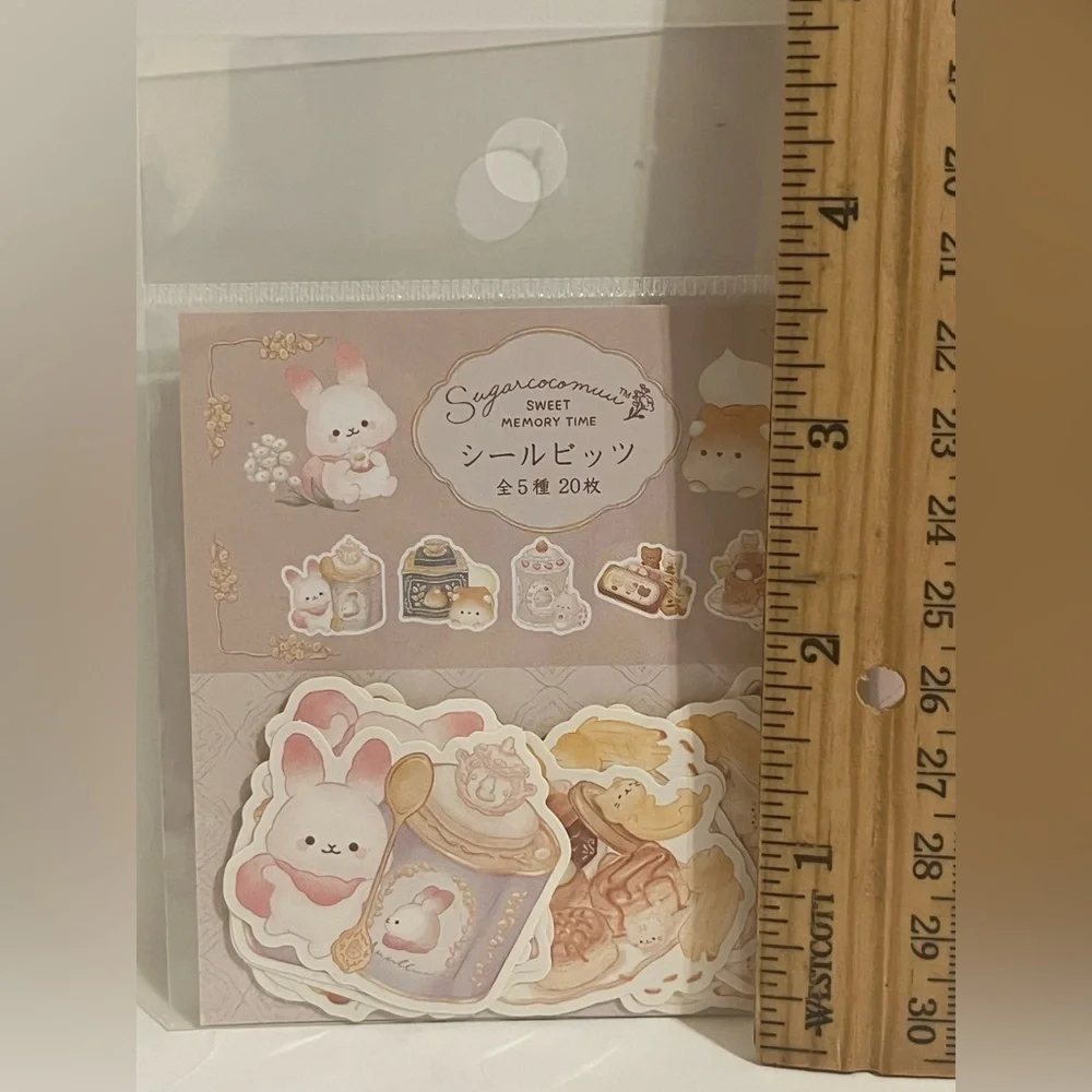 Sugarcocomuu Sweet Memory Time Sticker Flakes